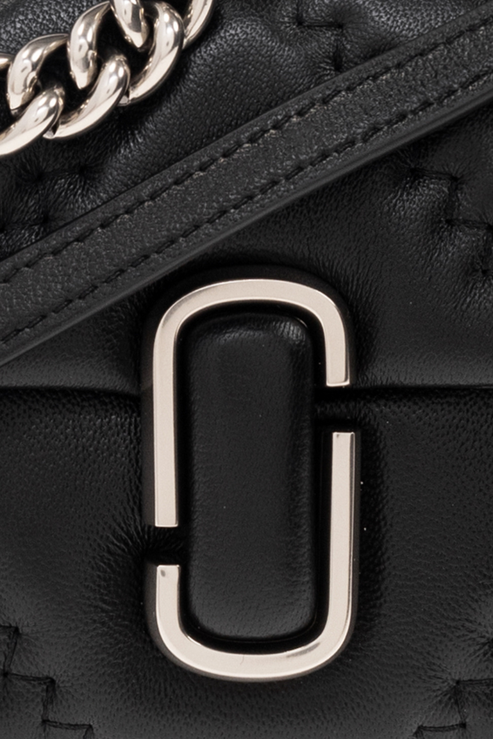 ショルダーバッグ・ポシェット MARC JACOBS 'The Quilted Mini Dual' shoulder bag Black Marc Jacobs 'The Quilted Mini Dual' Shoulder Bag in Black